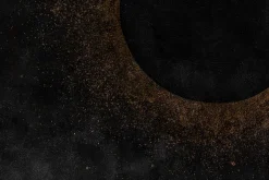 XXL Öl Gemälde 'Totale Eclipse' | Handgemaltes Unikat