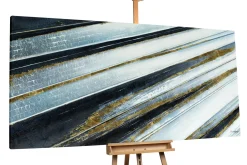 XXL Öl Gemälde 'Transcendent Shimmer' | Handgemaltes Unikat