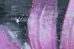 XXL Öl Gemälde 'Traum in Fuchsia' | Handgemaltes Unikat