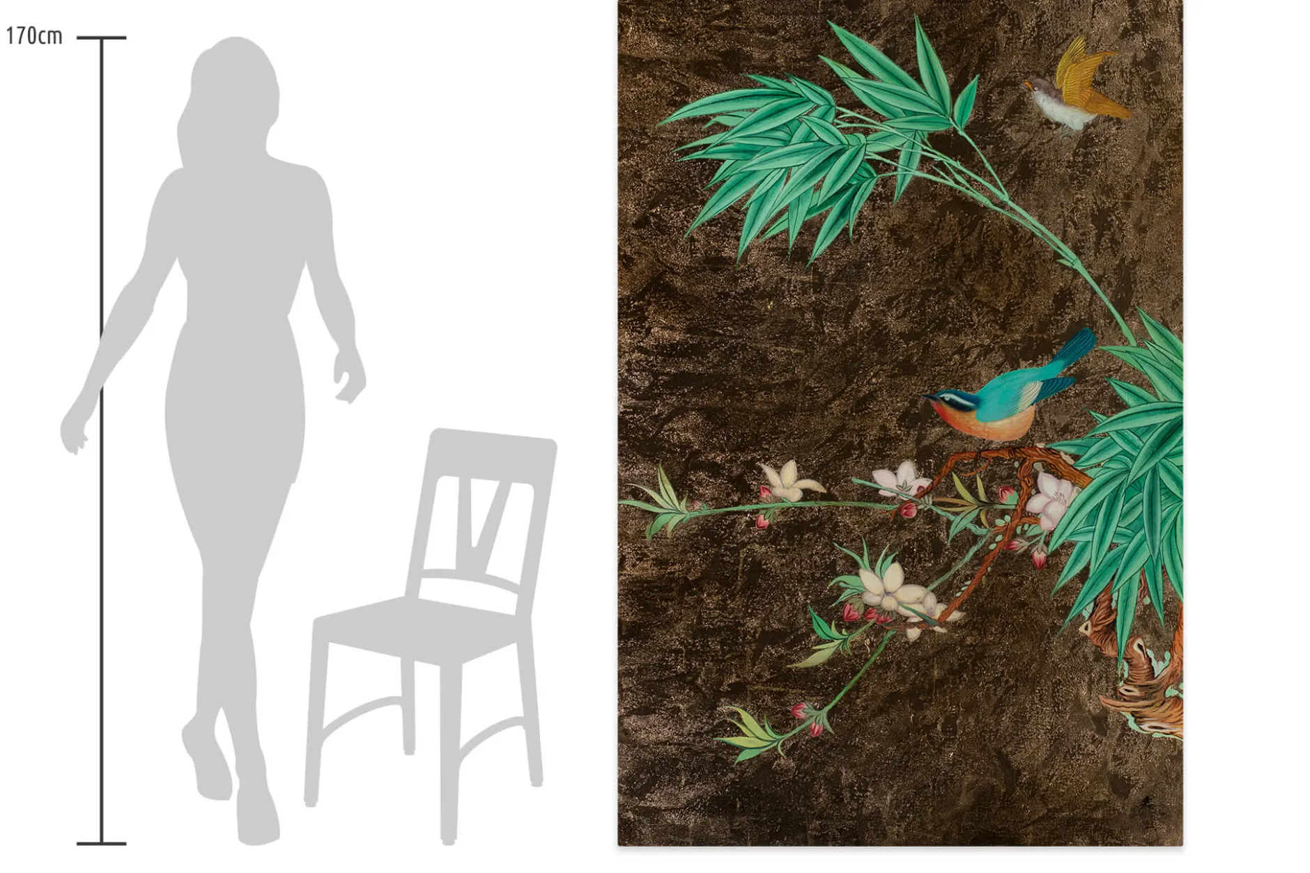 XXL Öl Gemälde 'Traum von Eden' | Handgemaltes Unikat