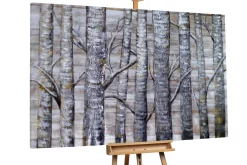 XXL Öl Gemälde 'Trees All Over' | Handgemaltes Unikat