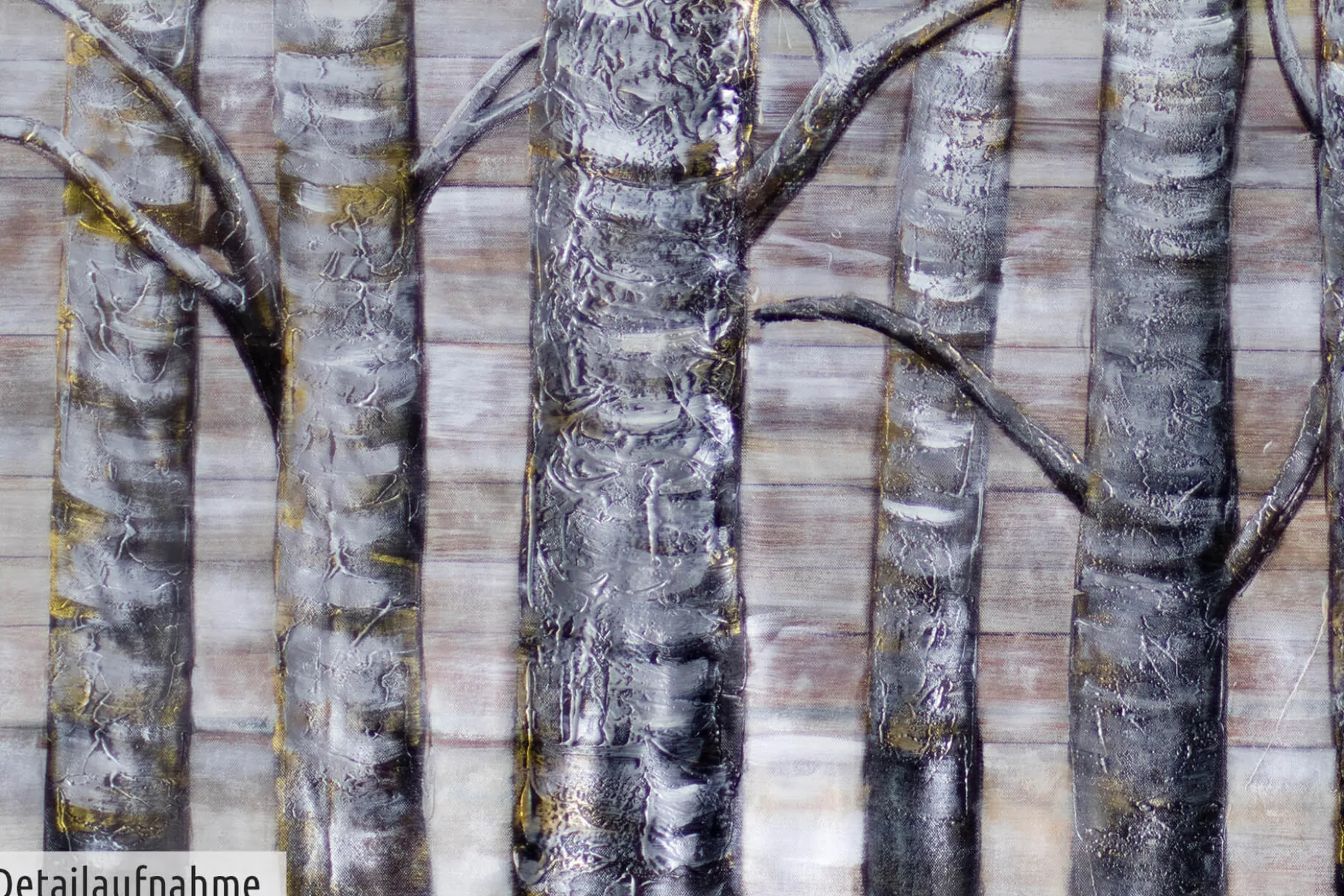 XXL Öl Gemälde 'Trees All Over' | Handgemaltes Unikat