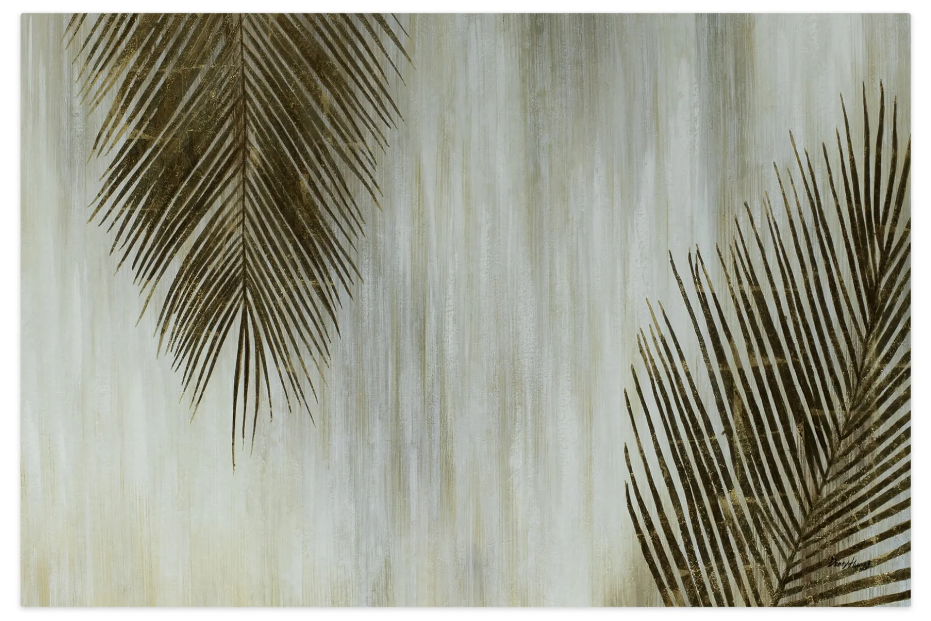 XXL Öl Gemälde 'Tropical Serenity' | Handgemaltes Unikat