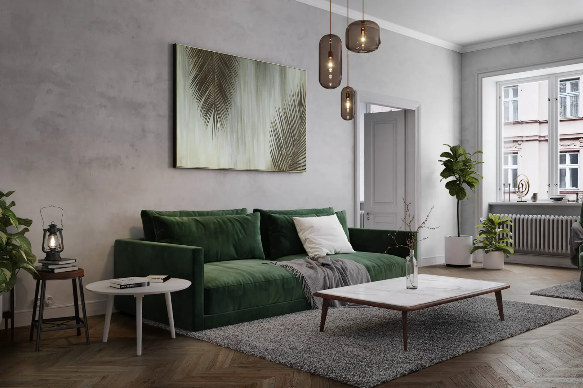 XXL Öl Gemälde 'Tropical Serenity' | Handgemaltes Unikat