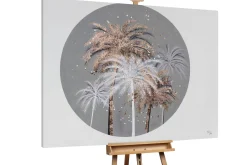 XXL Öl Gemälde 'Tropische Sommernacht' | Handgemaltes Unikat