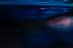XXL Öl Gemälde 'Twilight over the Sea' | Handgemaltes Unikat