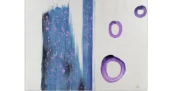 XXL Öl Gemälde 'Ultraviolet Ray' | Handgemaltes Unikat