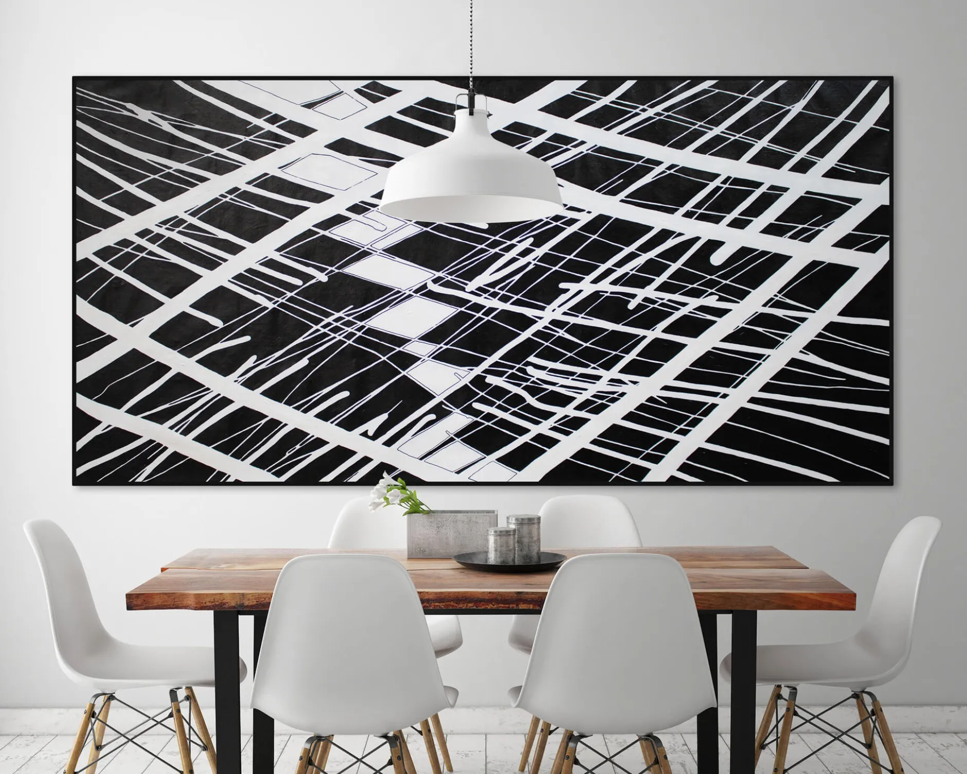 XXL Öl Gemälde 'Unbekannte Pfade' | Handgemaltes Unikat