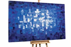 XXL Öl Gemälde 'Underwater Mosaic' | Handgemaltes Unikat