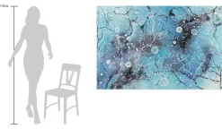 XXL Öl Gemälde 'Universe Connections' | Handgemaltes Unikat
