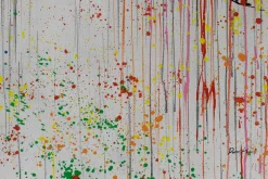 XXL Öl Gemälde 'Universe in Your Eyes' | Handgemaltes Unikat