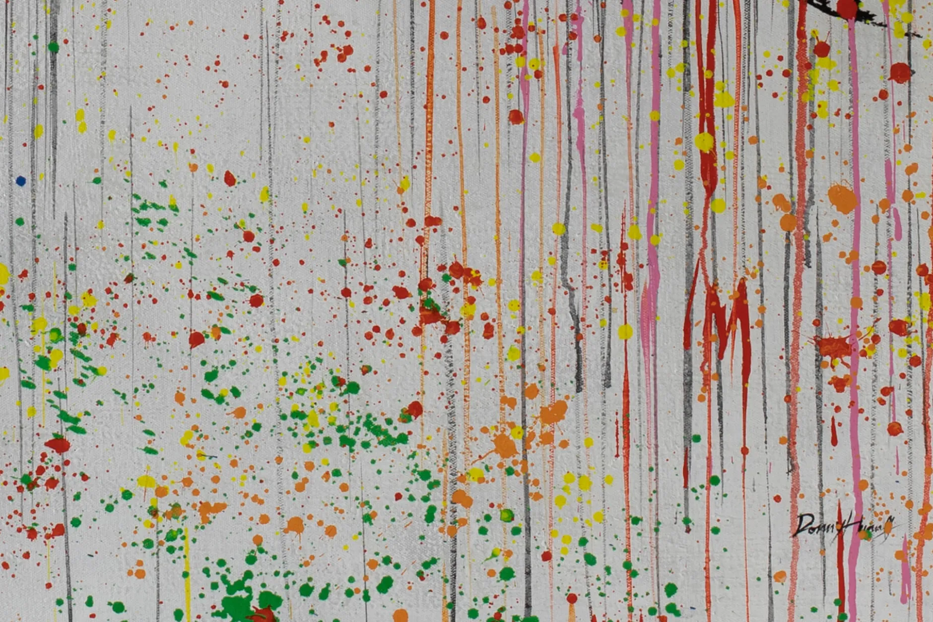 XXL Öl Gemälde 'Universe in Your Eyes' | Handgemaltes Unikat