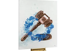 XXL Öl Gemälde 'Victory of Justice' | Handgemaltes Unikat