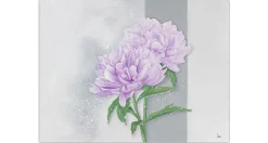 XXL Öl Gemälde 'Violette Eleganz' | Handgemaltes Unikat