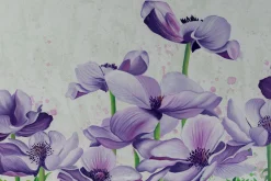 XXL Öl Gemälde 'Violettes Ensemble' | Handgemaltes Unikat