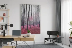 XXL Öl Gemälde 'Wald der Liebe' | Handgemaltes Unikat
