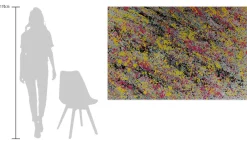 XXL Öl Gemälde 'Watercolor Creation' | Handgemaltes Unikat