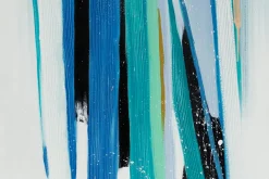 XXL Öl Gemälde 'Waterfall Colours' | Handgemaltes Unikat