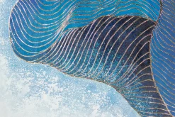 XXL Öl Gemälde 'Water Siren' | Handgemaltes Unikat