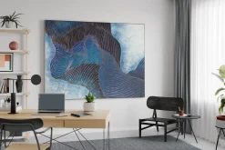 XXL Öl Gemälde 'Water Siren' | Handgemaltes Unikat
