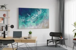 XXL Öl Gemälde 'Wave after Wave' | Handgemaltes Unikat
