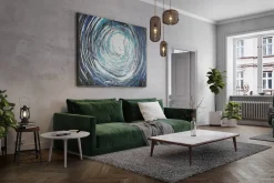XXL Öl Gemälde 'Waves in Action' | Handgemaltes Unikat