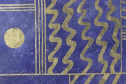 XXL Öl Gemälde 'Welt der Glyphen' | Handgemaltes Unikat
