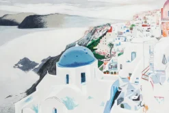 XXL Öl Gemälde 'When in Greece' | Handgemaltes Unikat