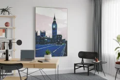 XXL Öl Gemälde 'When in London' | Handgemaltes Unikat