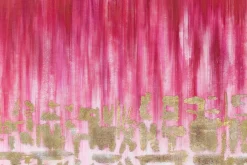 XXL Öl Gemälde 'White Earth, Red Rain' | Handgemaltes Unikat