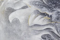 XXL Öl Gemälde 'White Elegance' | Handgemaltes Unikat