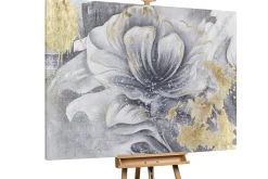 XXL Öl Gemälde 'White Elegance' | Handgemaltes Unikat