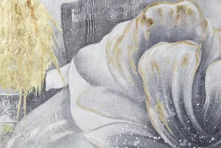 XXL Öl Gemälde 'White Elegance' | Handgemaltes Unikat