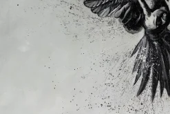 XXL Öl Gemälde 'Wild Wings' | Handgemaltes Unikat