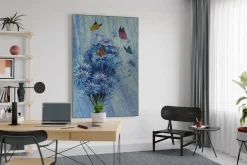 XXL Öl Gemälde 'Winter Bouquet' | Handgemaltes Unikat