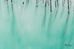 XXL Öl Gemälde 'Winterlicher Eistraum' | Handgemaltes Unikat