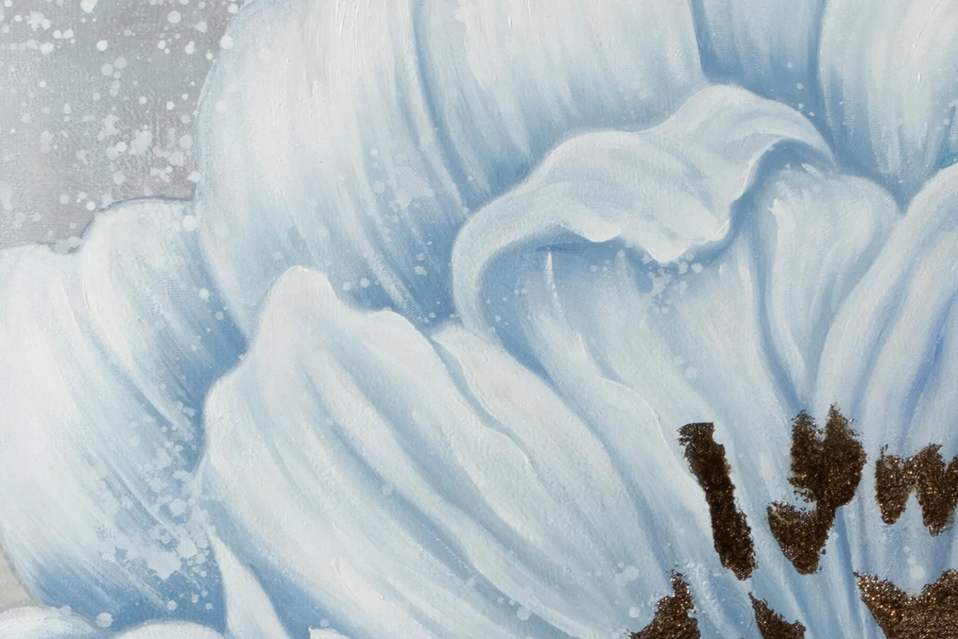 XXL Öl Gemälde 'Winter Miracle' | Handgemaltes Unikat