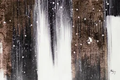 XXL Öl Gemälde 'Winter Night' | Handgemaltes Unikat