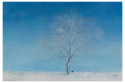XXL Öl Gemälde 'Winterpanorama' | Handgemaltes Unikat