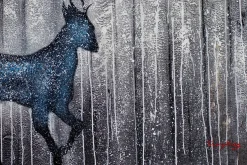 XXL Öl Gemälde 'Winterwald' | Handgemaltes Unikat