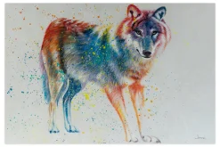 XXL Öl Gemälde 'Wolfsmärchen' | Handgemaltes Unikat