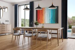 XXL Öl Gemälde 'Wood Spectrum' | Handgemaltes Unikat