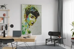 XXL Öl Gemälde 'Yellow Audrey' | Handgemaltes Unikat