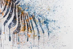 XXL Öl Gemälde 'Zacky, the Zebra' | Handgemaltes Unikat